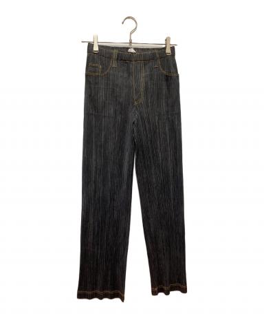 中古・古着通販】PLEATS PLEASE (プリーツプリーズ) デニム転写