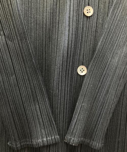 PLEATS PLEASE（プリーツプリーズ）PLEATS PLEASE (プリーツプリーズ) 長袖シャツ ブラック サイズ:3の古着・服飾アイテム