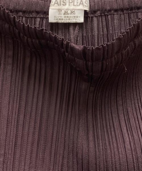 PLEATS PLEASE（プリーツプリーズ）PLEATS PLEASE (プリーツプリーズ) プリーツパンツ パープル サイズ:1の古着・服飾アイテム