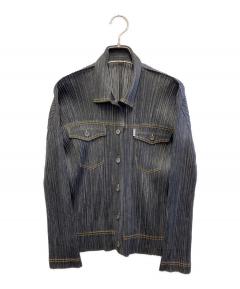 中古・古着通販】ISSEY MIYAKE (イッセイミヤケ) デニムジャケット