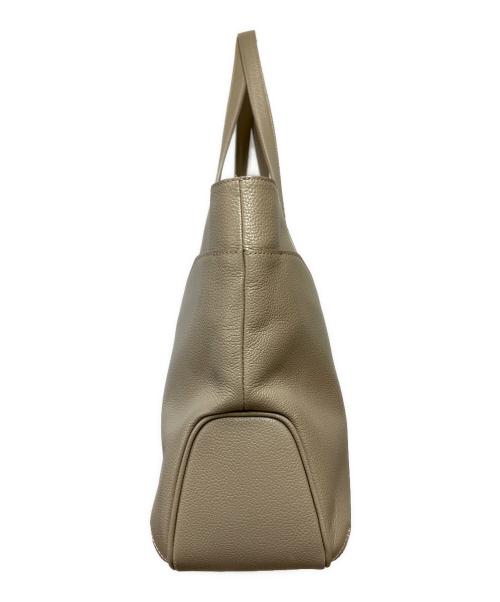 PELLE MORBIDA（ペッレモルビダ）PELLE MORBIDA (ペッレモルビダ) ハンドバッグ ベージュの古着・服飾アイテム