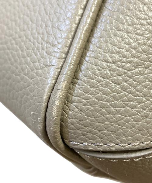 PELLE MORBIDA（ペッレモルビダ）PELLE MORBIDA (ペッレモルビダ) ハンドバッグ ベージュの古着・服飾アイテム