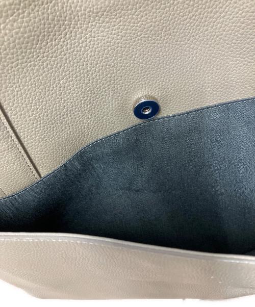 PELLE MORBIDA（ペッレモルビダ）PELLE MORBIDA (ペッレモルビダ) ハンドバッグ ベージュの古着・服飾アイテム