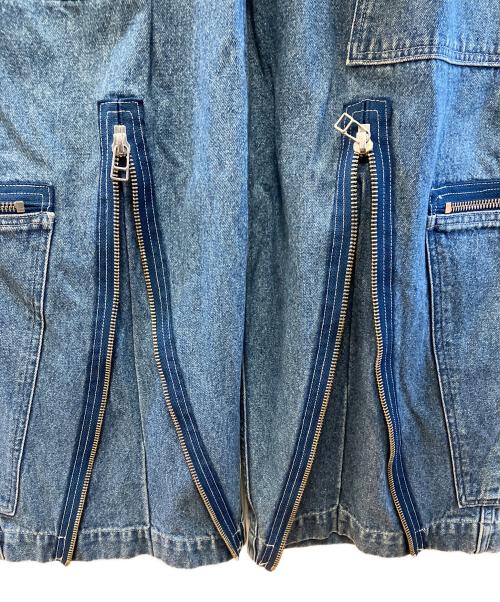 Product Twelve（プロダクトトゥエルブ）product twelve (プロダクトトゥエルブ) Flight Pants denim インディゴ サイズ:2の古着・服飾アイテム