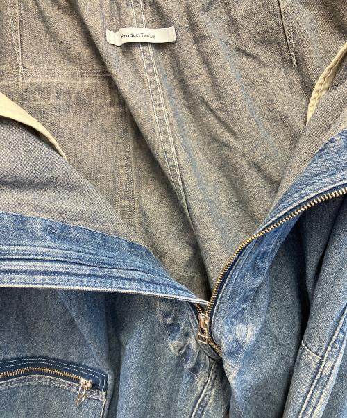Product Twelve（プロダクトトゥエルブ）product twelve (プロダクトトゥエルブ) Flight Pants denim インディゴ サイズ:2の古着・服飾アイテム