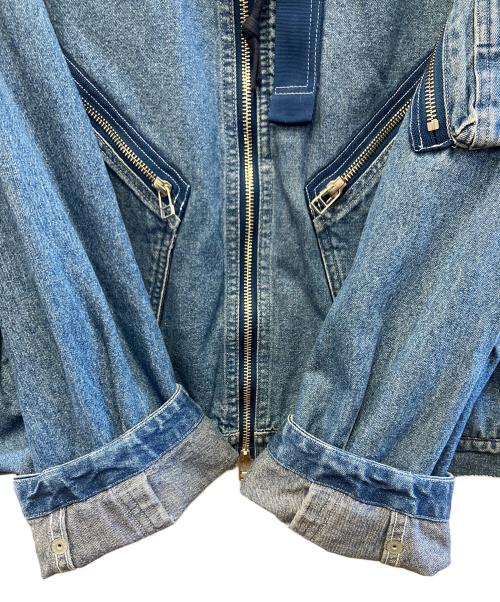 Product Twelve（プロダクトトゥエルブ）Product Twelve (プロダクトトゥエルブ) フライトジャケット インディゴ サイズ:2の古着・服飾アイテム