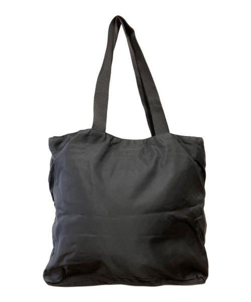 PRADA（プラダ）PRADA (プラダ) ナイロンショルダートートバッグ ブラックの古着・服飾アイテム