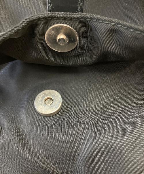 PRADA（プラダ）PRADA (プラダ) ナイロンショルダートートバッグ ブラックの古着・服飾アイテム