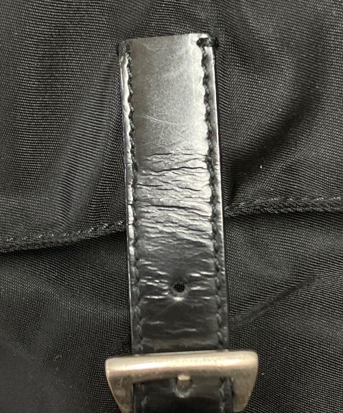 PRADA（プラダ）PRADA (プラダ) ナイロンショルダートートバッグ ブラックの古着・服飾アイテム