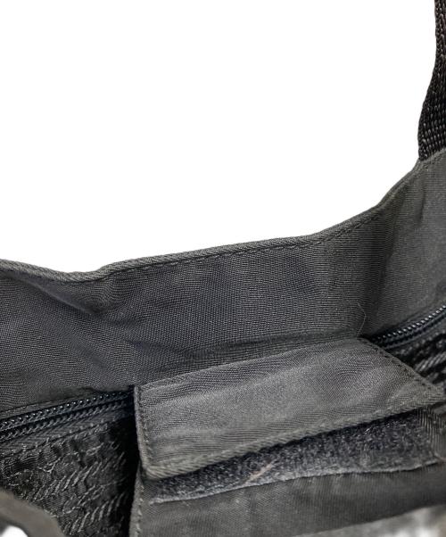 PRADA（プラダ）PRADA (プラダ) ナイロンショルダートートバッグ ブラックの古着・服飾アイテム