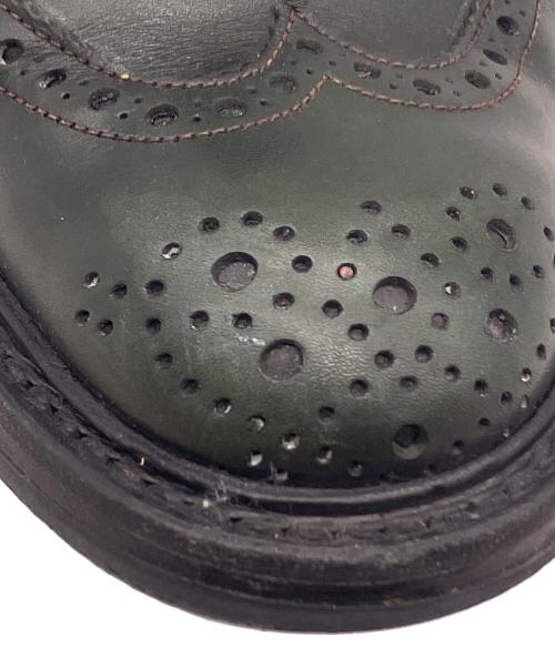 Tricker's（トリッカーズ）Tricker's (トリッカーズ) ウィングチップブーツ グリーン サイズ:9の古着・服飾アイテム
