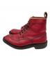 Tricker's (トリッカーズ) ウィングチップブーツ レッド サイズ:9：22000円
