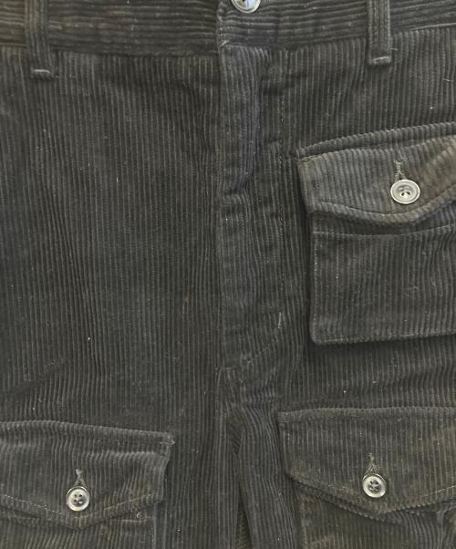 Engineered Garments（エンジニアドガーメンツ）Engineered Garments (エンジニアドガーメンツ) コーデュロイパンツ ブラック サイズ:XSの古着・服飾アイテム