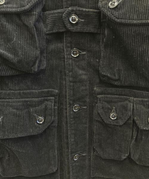Engineered Garments（エンジニアドガーメンツ）Engineered Garments (エンジニアドガーメンツ) コーデュロイジャケット ブラック サイズ:Sの古着・服飾アイテム