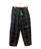 South2 West8×charcoalサウスツー ウエストエイト×チャコール）の古着「ウールパンツ」｜ブラック