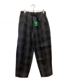 South2 West8×charcoal（サウスツー ウエストエイト×チャコール）の古着「ウールパンツ」｜ブラック
