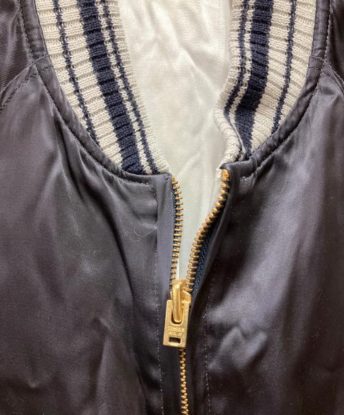 STAMMBAUM（シュタンバウム）STAMMBAUM (シュタンバウム) スタジャン ネイビー サイズ:34の古着・服飾アイテム