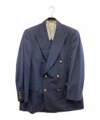 Paul Stuartポールスチュアート）の古着「ダブルブレザー」｜ネイビー×ゴールド