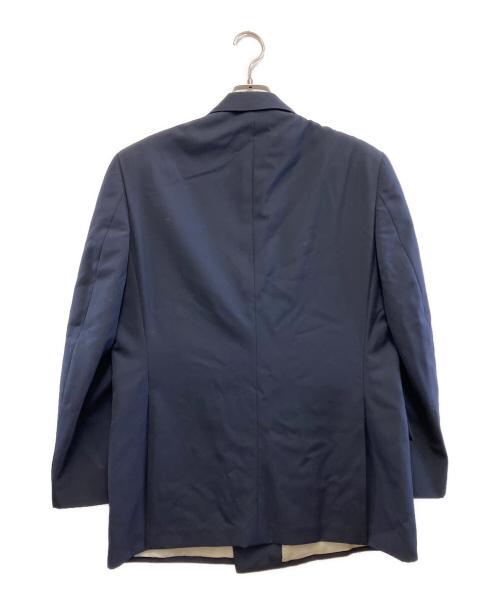 Paul Stuart（ポールスチュアート）Paul Stuart (ポールスチュアート) ダブルブレザー ネイビー×ゴールド サイズ:AB6 98-88-175の古着・服飾アイテム