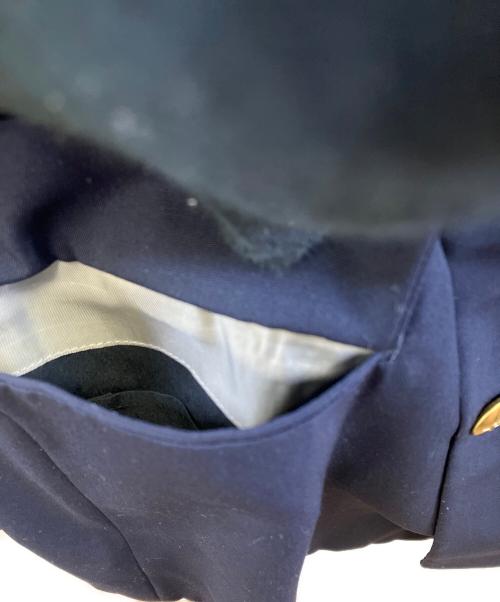 Paul Stuart（ポールスチュアート）Paul Stuart (ポールスチュアート) ダブルブレザー ネイビー×ゴールド サイズ:AB6 98-88-175の古着・服飾アイテム