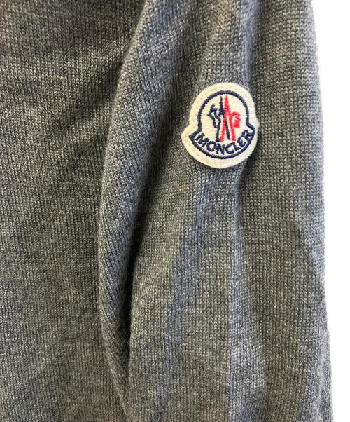 MONCLER（モンクレール）MONCLER (モンクレール) 薄手ニット グレー サイズ:Sの古着・服飾アイテム