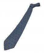 HERMESエルメス）の古着「ネクタイ」｜ブルー×イエロー