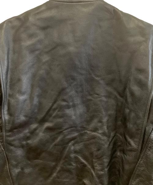 LUCKY STRIKE（ラッキーストライク）LUCKY STRIKE (ラッキーストライク) レザージャケット ブラック サイズ:Mの古着・服飾アイテム