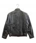 LUCKY STRIKE (ラッキーストライク) レザージャケット ブラック サイズ:M：12000円
