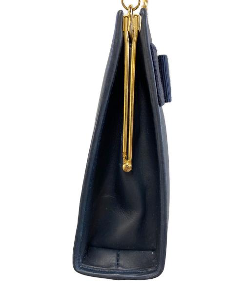 Salvatore Ferragamo（サルヴァトーレ フェラガモ）Salvatore Ferragamo (サルヴァトーレ フェラガモ) チェーンショルダーバッグ ネイビーの古着・服飾アイテム