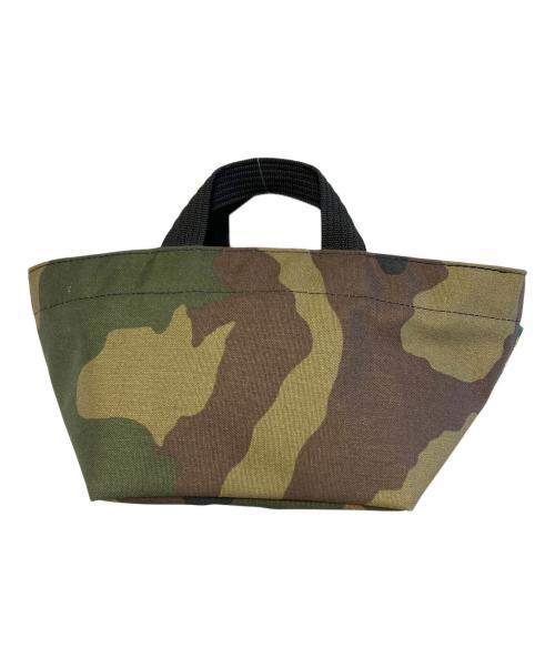 Herve Chapelier（エルベシャプリエ）Herve Chapelier (エルベシャプリエ) 舟形ミニハンドバッグ グリーンの古着・服飾アイテム