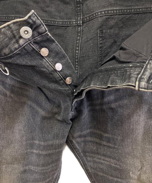 stussy（ステューシー）stussy (ステューシー) Mastermind JAPAN (マスターマインド ジャパン) デニムパンツ ブラック サイズ:36の古着・服飾アイテム