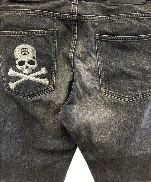stussy（ステューシー）stussy (ステューシー) Mastermind JAPAN (マスターマインド ジャパン) デニムパンツ ブラック サイズ:36の古着・服飾アイテム