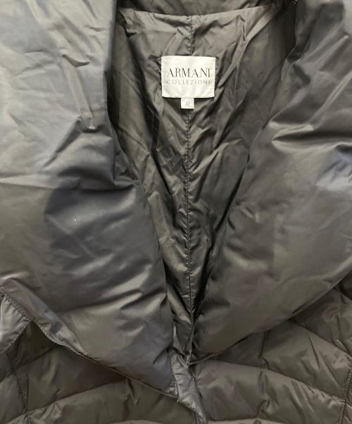 ARMANI COLLEZIONI（アルマーニ コレツィオーニ）ARMANI COLLEZIONI (アルマーニ コレツィオーニ) ダウンコート ブラウン サイズ:42の古着・服飾アイテム