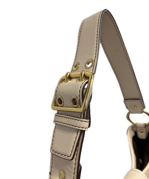 COACH（コーチ）COACH (コーチ) ハンドバッグ ホワイト×イエローの古着・服飾アイテム