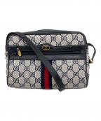 GUCCIグッチ）の古着「ショルダーバッグ」｜ネイビー