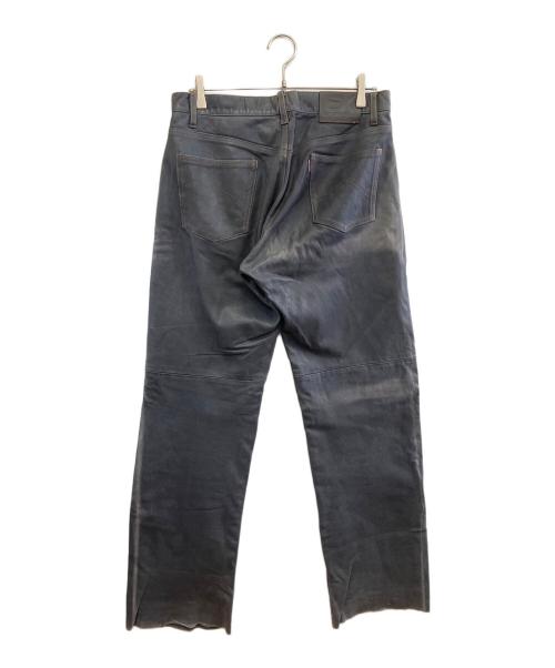 KUSHITANI（クシタニ）KUSHITANI (クシタニ) レザーパンツ ブラック サイズ:W34の古着・服飾アイテム