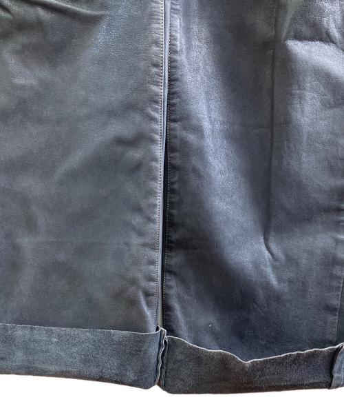 KUSHITANI（クシタニ）KUSHITANI (クシタニ) レザーパンツ ブラック サイズ:W34の古着・服飾アイテム