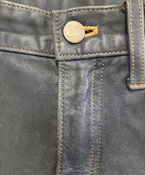 KUSHITANI（クシタニ）KUSHITANI (クシタニ) レザーパンツ ブラック サイズ:W34の古着・服飾アイテム