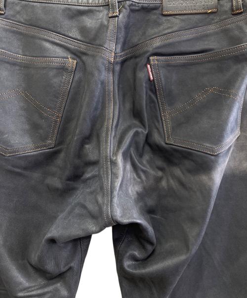 KUSHITANI（クシタニ）KUSHITANI (クシタニ) レザーパンツ ブラック サイズ:W34の古着・服飾アイテム