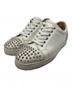 Christian Louboutinクリスチャン・ルブタン）の古着「ローカットスニーカー」｜ホワイト