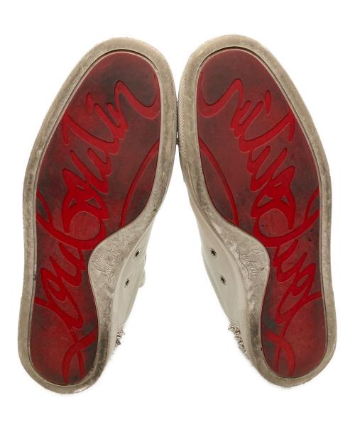 Christian Louboutin（クリスチャン・ルブタン）Christian Louboutin (クリスチャン・ルブタン) ローカットスニーカー ホワイト サイズ:41の古着・服飾アイテム