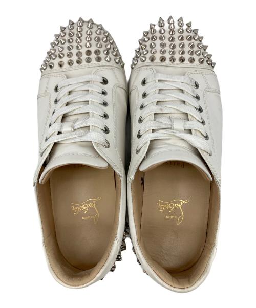 Christian Louboutin（クリスチャン・ルブタン）Christian Louboutin (クリスチャン・ルブタン) ローカットスニーカー ホワイト サイズ:41の古着・服飾アイテム