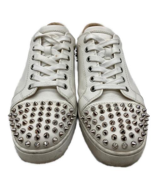 Christian Louboutin（クリスチャン・ルブタン）Christian Louboutin (クリスチャン・ルブタン) ローカットスニーカー ホワイト サイズ:41の古着・服飾アイテム