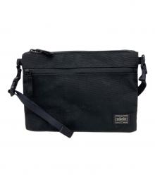 PORTER（ポーター）の古着「ショルダーポーチ」｜ブラック