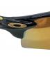 中古・古着 OAKLEY (オークリー) サングラス ブラック×ゴールド：18000円