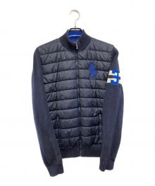 POLO RALPH LAUREN（ポロ・ラルフローレン）の古着「中綿ジャケット」｜ブルー×ネイビー