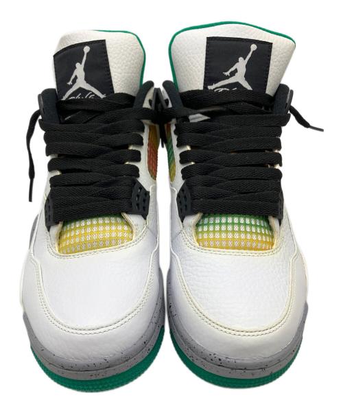 NIKE（ナイキ）NIKE (ナイキ) スニーカー ホワイト×グリーン サイズ:28の古着・服飾アイテム