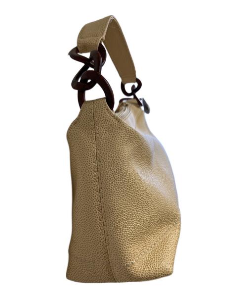 CHANEL（シャネル）CHANEL (シャネル) ワンショルダーバッグ ベージュの古着・服飾アイテム