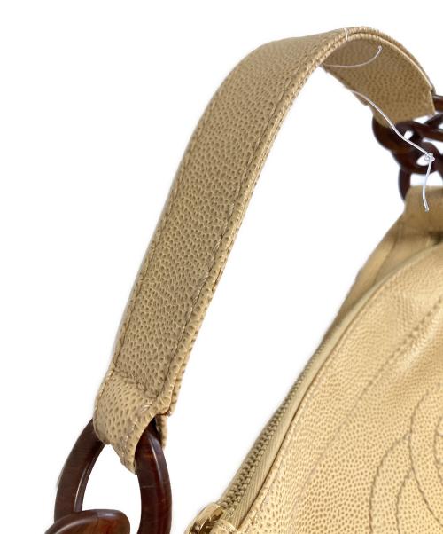 CHANEL（シャネル）CHANEL (シャネル) ワンショルダーバッグ ベージュの古着・服飾アイテム