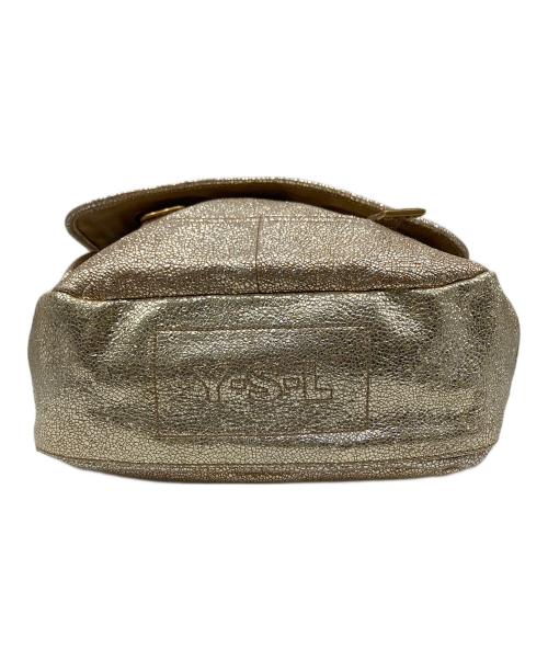 Yves Saint Laurent（イヴサンローラン）Yves Saint Laurent (イヴサンローラン) ショルダーバッグ ゴールドの古着・服飾アイテム